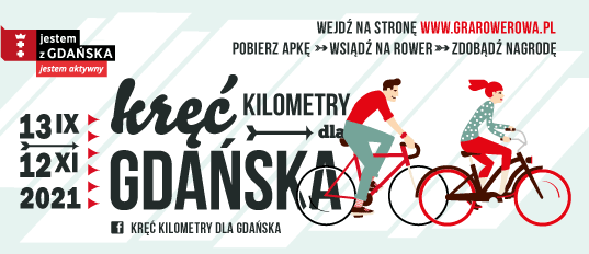 Rowerem do szkoły i pracy - Kręć kilometry dla Gdańska. Ruszyła IX edycja rowerowej kampanii